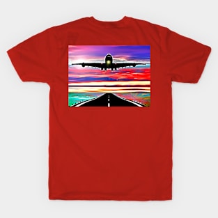 Airplane Taking Off T-Shirt